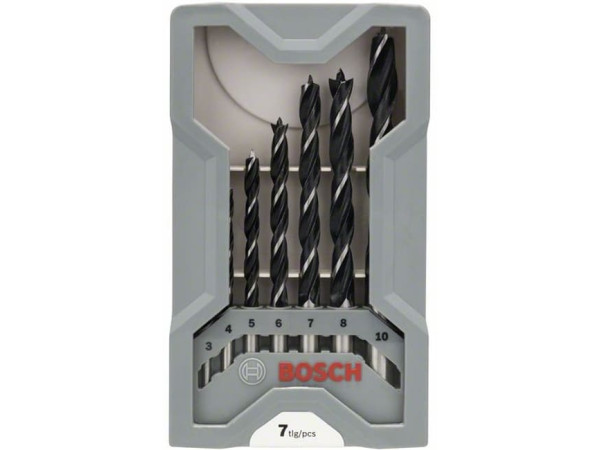 تشكيله من بنط الخشب كعب شنيور 7 قطع BOSCH