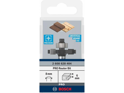 بنطة راوتر لقاطعات الشقوق قطر 32 مم- كعب 8 -اجمالي الطول 51 مم BOSCH