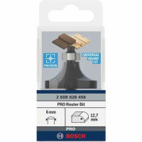 بنطة راوتر لتدوير الحواف قطر 38.1 مم-كعب 6 - اجمالي الطول 60 مم BOSCH
