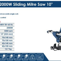 ديسك قطعية سحاب تلسكوبى 2000وات 10" صينى-APT