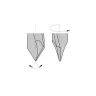 بنطه حربه 2 ريشه  شمال CMT D=7, I=35, L= 70, S=10X26 RH