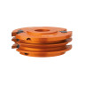 694.014.50 ONE PIECE RAIL &STILE HEAD D=130*40*50-CMT