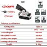صنفرة دبابة   10سم  1200وات-CROWN